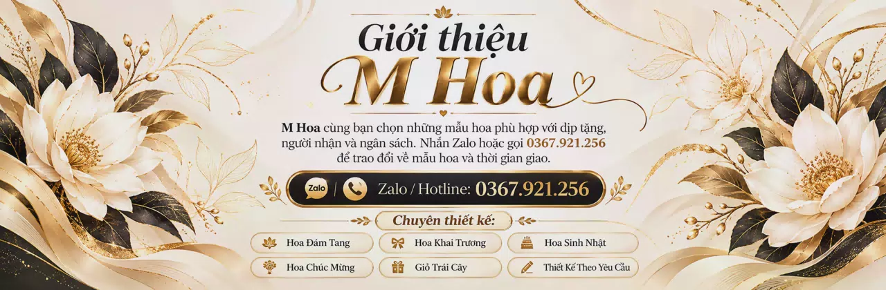 Ảnh bìa Shop hoa tươi Xã Tam Thái Nghệ An - Chọn hoa vừa ý, gửi trao tận tâm